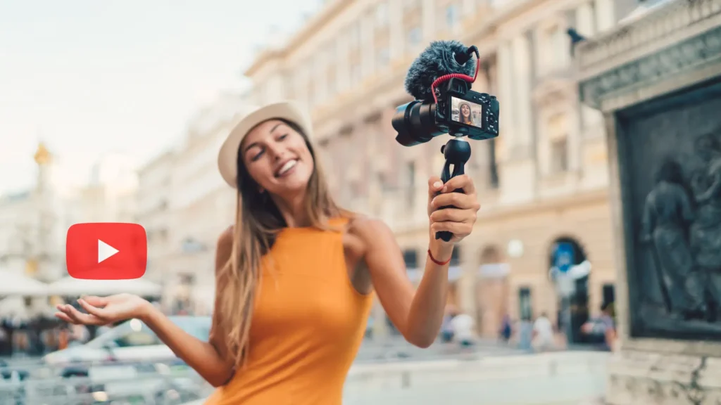 mulher começando a ganhar dinheiro no youtube